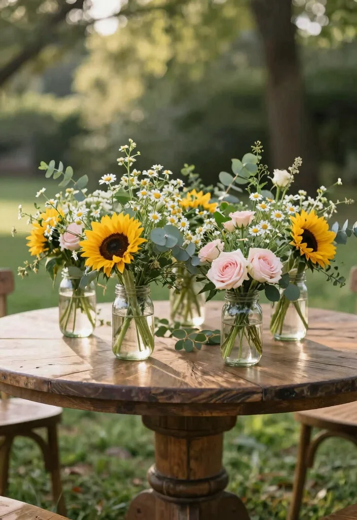 15 Cocktail Table Decor Wedding Ideas With Chic Details 1 15 Cocktail Table Decor Wedding Ideas With Chic Details - 1. Lush Greenery and Floral Arrangements 1