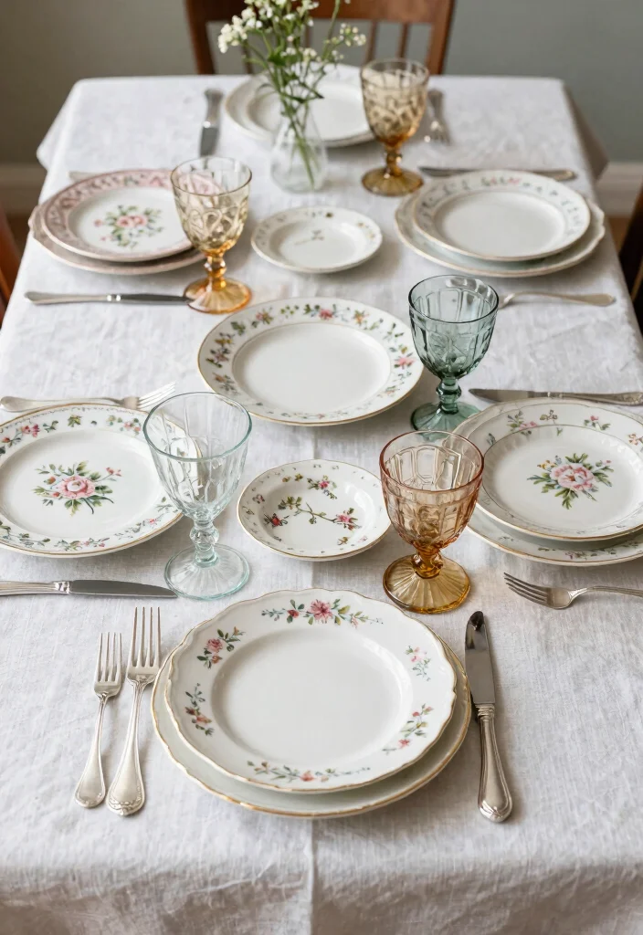 15 Cocktail Table Decor Wedding Ideas With Chic Details 12 15 Cocktail Table Decor Wedding Ideas With Chic Details - 2. Vintage-Inspired Tableware 1