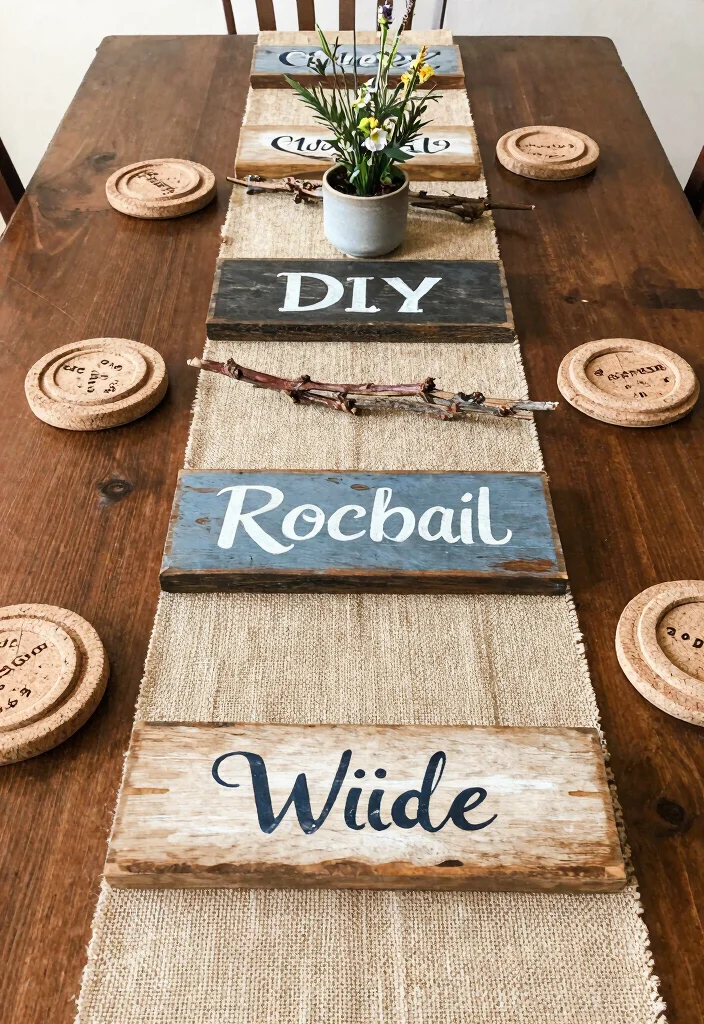 15 Cocktail Table Decor Wedding Ideas With Chic Details 26 15 Cocktail Table Decor Wedding Ideas With Chic Details - 6. DIY Rustic Accents 1