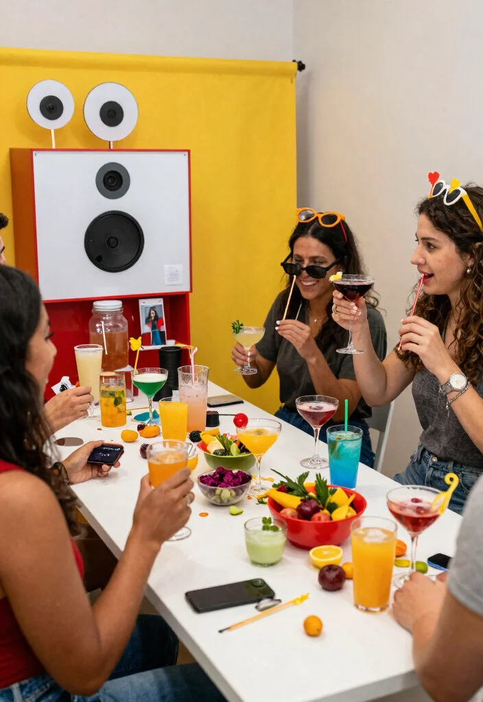 15 Cocktail Table Decor Wedding Ideas With Chic Details 29 15 Cocktail Table Decor Wedding Ideas With Chic Details - 9. Fun and Interactive Elements 1