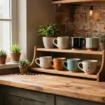 15 Coffee Bar Mug Display Ideas That Feel Cute & Organized