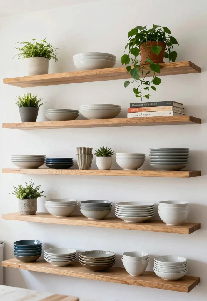 15 Kitchen Dishes Organization Ideas That Maximize Cabinets - 9. Use Vertical Space with Shelving 1