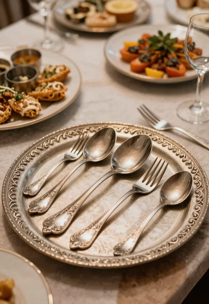 15 Ramadan Table Decor Ideas With Elegant Details - 11. Unique Serving Utensils 1