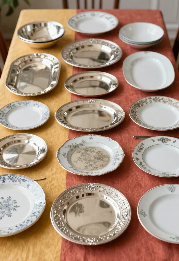 15 Ramadan Table Decor Ideas With Elegant Details - 7. Decorative Serving Dishes 1