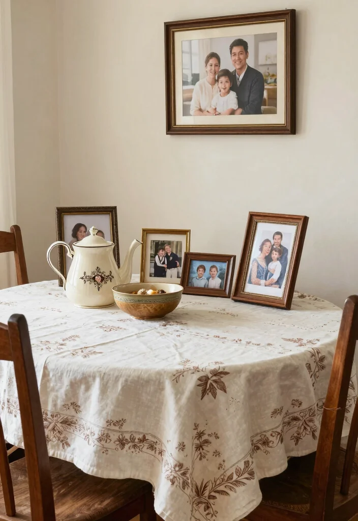 15 Traditional Table Decor Ideas With Timeless Style - 11. Heritage-Inspired Accents 1