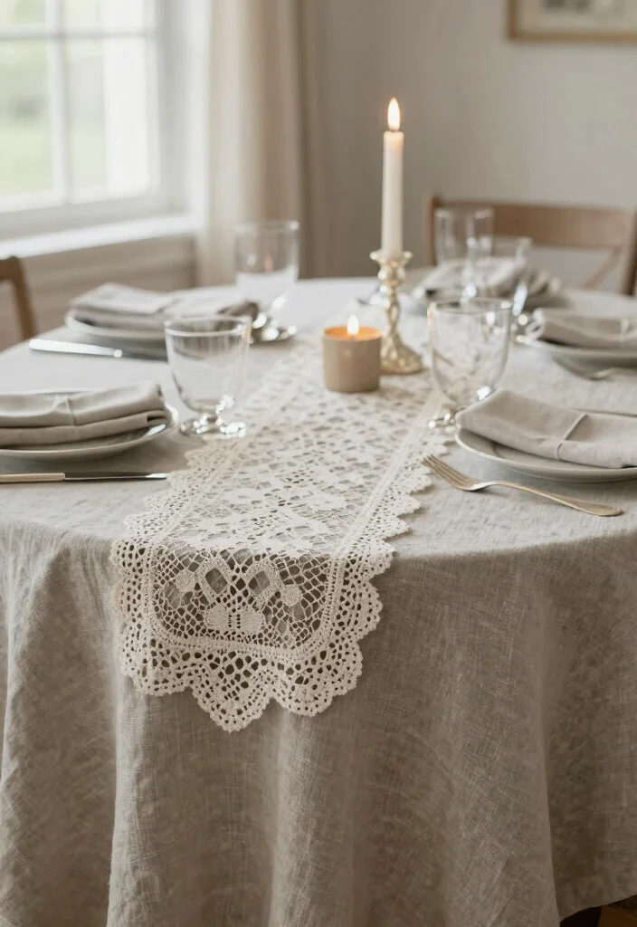 15 Traditional Table Decor Ideas With Timeless Style - 3. Elegant Table Linens 1