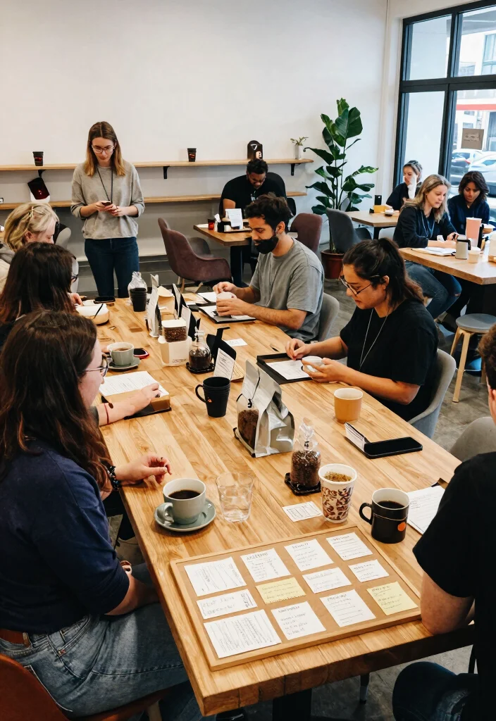 15 Work Coffee Bar Ideas That Boost Office Energy - 14. Community Coffee Bar 1
