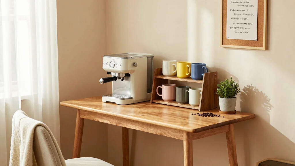15 Work Coffee Bar Ideas That Boost Office Energy