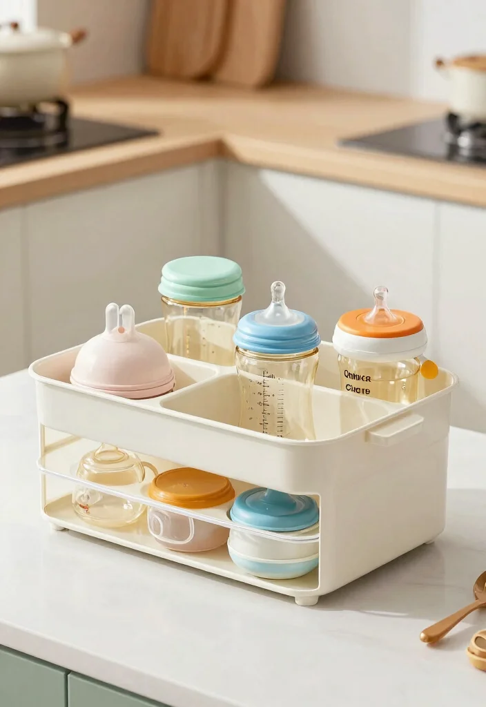 16 Baby Bottle Organization Kitchen Ideas That Stay Tidy - 13. Smart Container Systems 1
