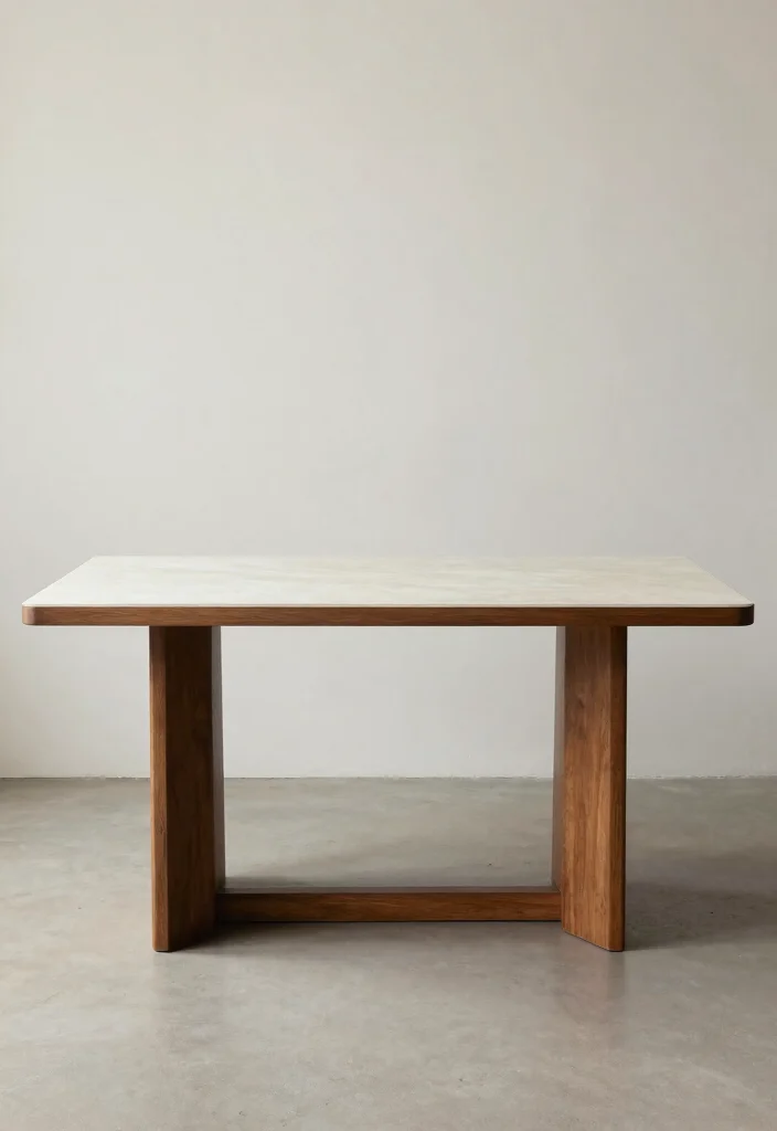 16 Buffet Table Ideas Decor That Impress Guests - 15. Minimalist Vintage Elegance 1