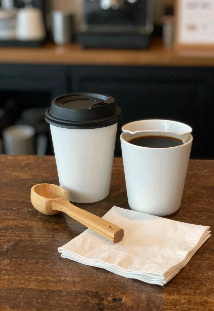 16 Coffee Bar Styling Ideas That Look Designer Ready - 15. Sustainable Choices 1