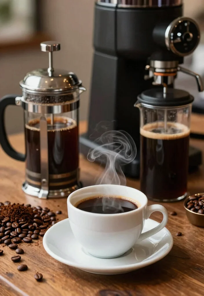 16 Coffee Bar Styling Ideas That Look Designer Ready - 16. Fresh Brewed Coffee Aroma 1