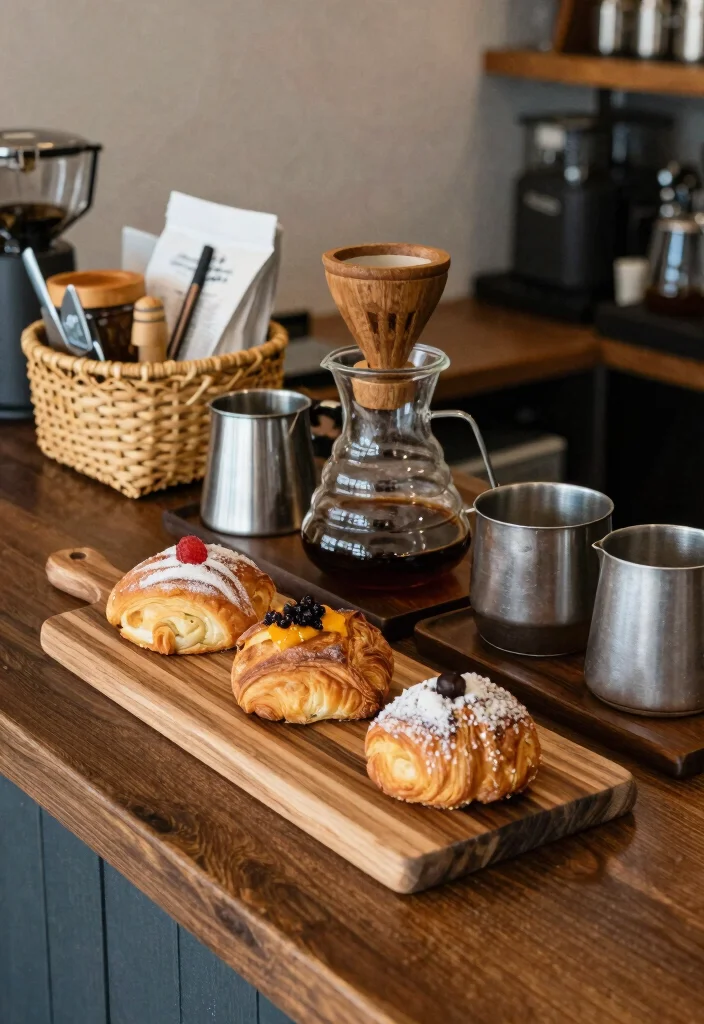 16 Coffee Bar Styling Ideas That Look Designer Ready - 7. Layered Textures 1