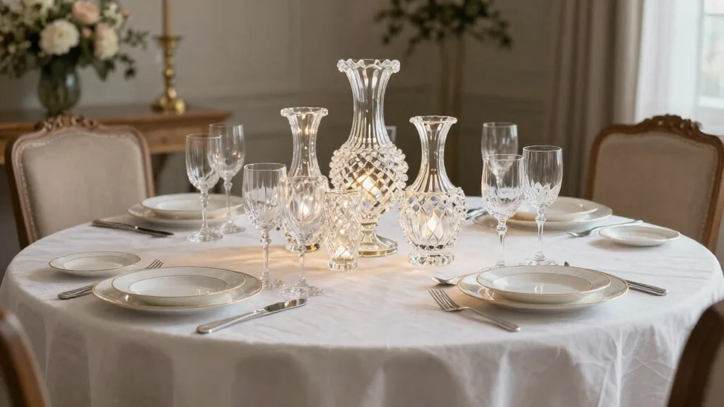 16 Crystal Table Decor Ideas With Elegant Sparkle