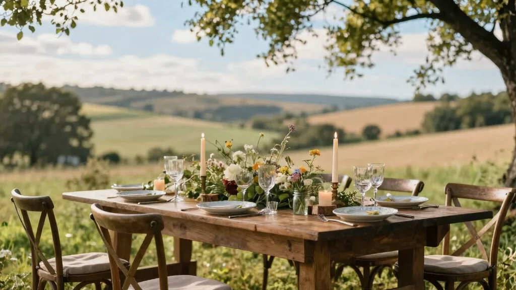 16 Farm Table Wedding Decor Ideas With Rustic Romance