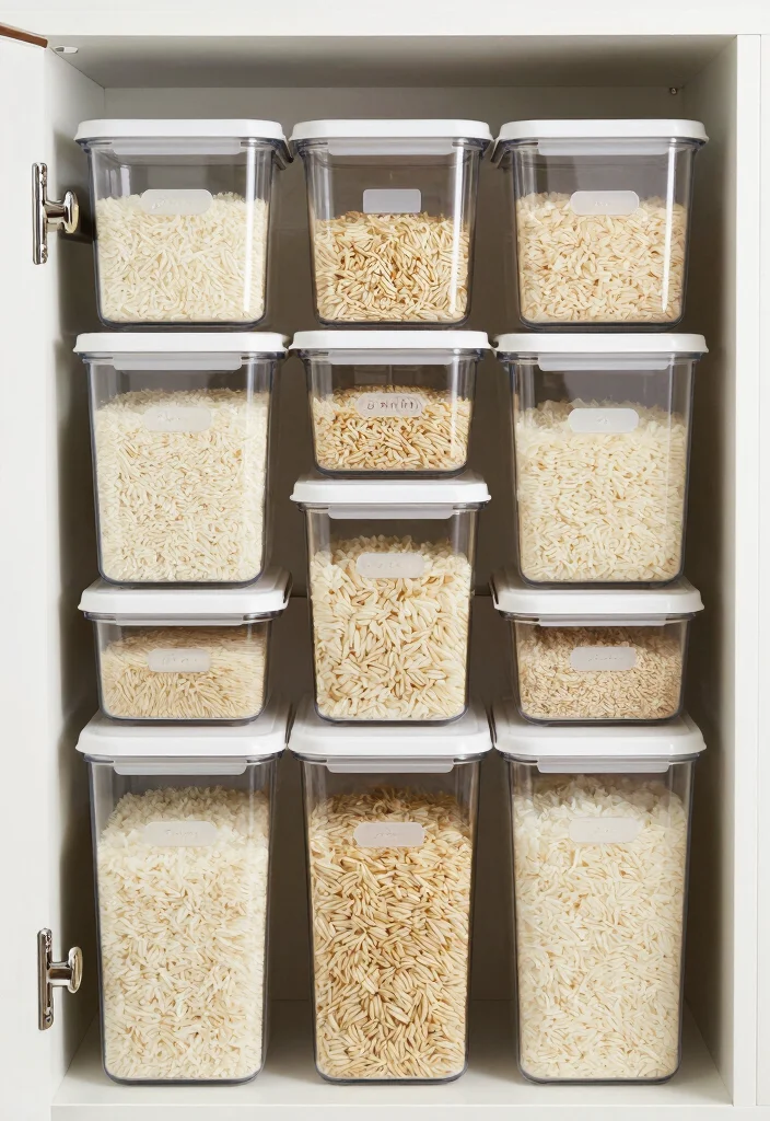 16 Rice Storage Ideas Kitchen Organization That Keep It Fresh - 15. Pantry Door Storage Solutions for Maximum Efficiency 1