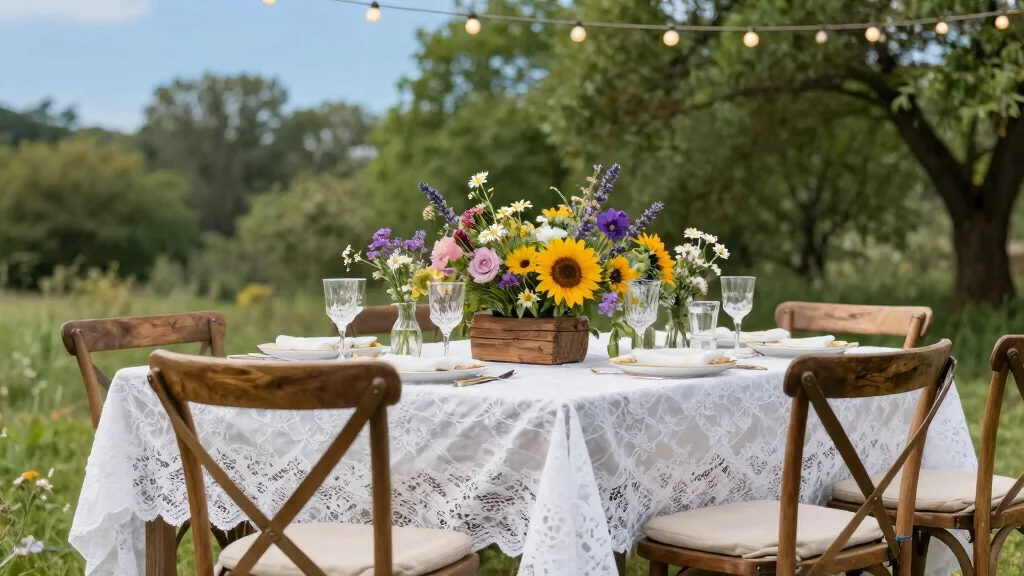 16 Wildflower Wedding Table Decor Ideas With Rustic Beauty