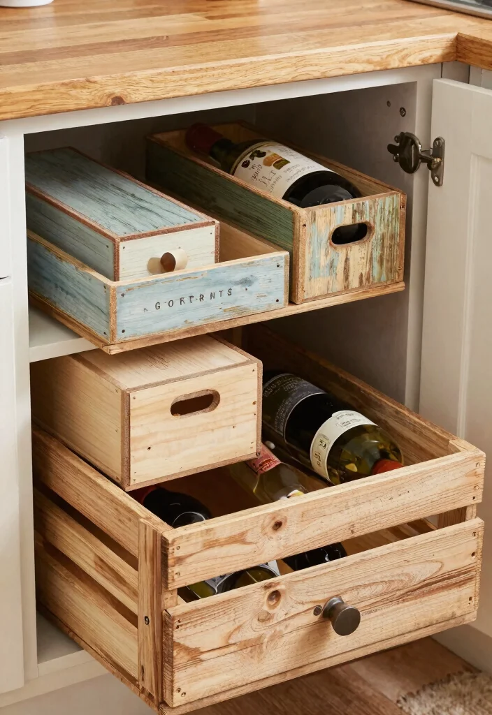 17 Deep Drawer Organization Kitchen Ideas That Work Smart - 17. Eco-Friendly Upcycled Solutions 1