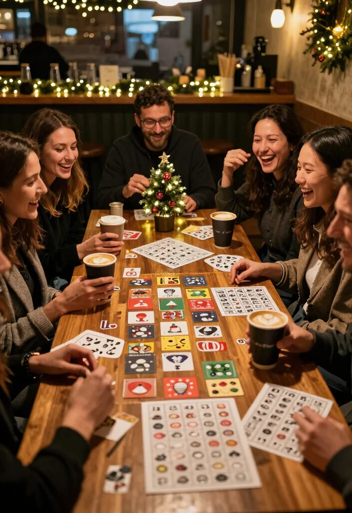 17 Grinch Coffee Bar Ideas With Fun Holiday Spirit - 12. Interactive Coffee Bar Games 1