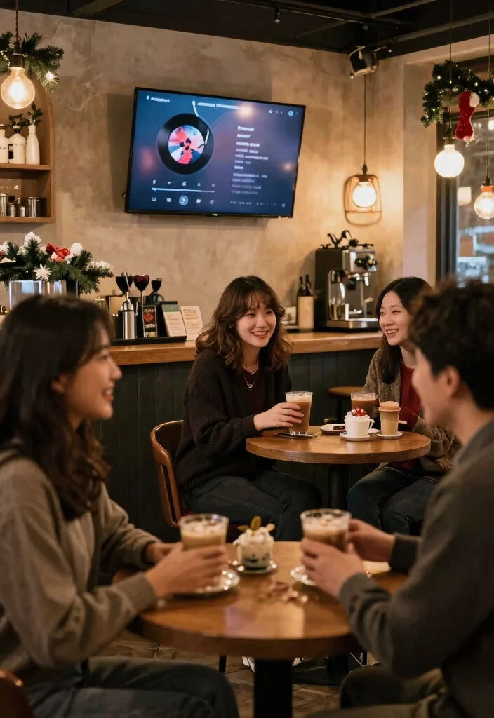 17 Grinch Coffee Bar Ideas With Fun Holiday Spirit - 14. Holiday Music Playlist 1