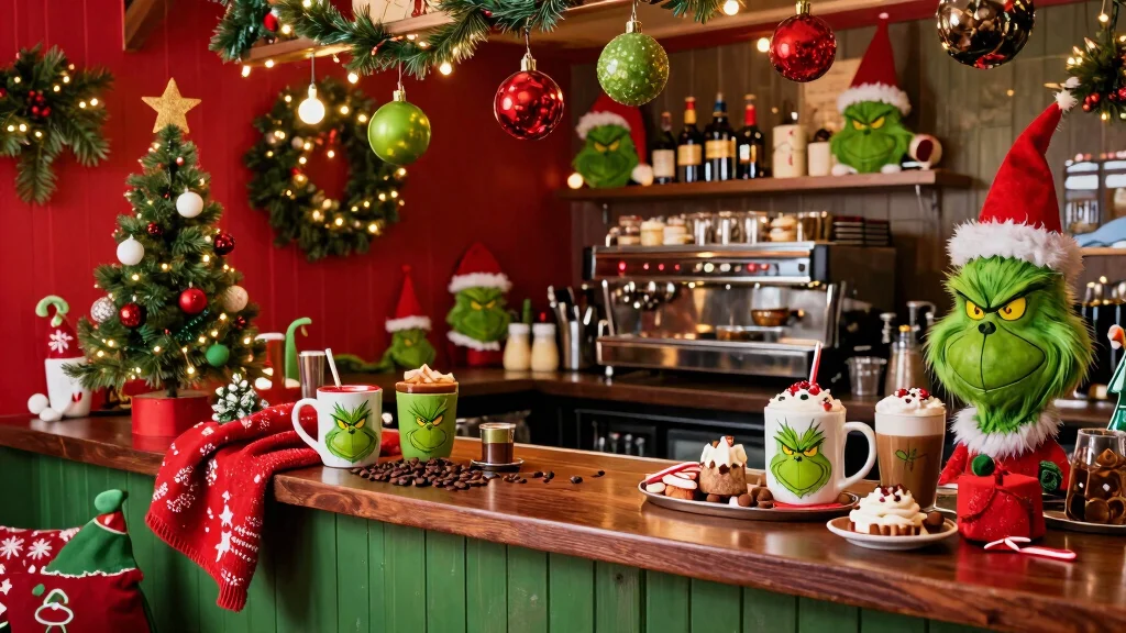 17 Grinch Coffee Bar Ideas With Fun Holiday Spirit
