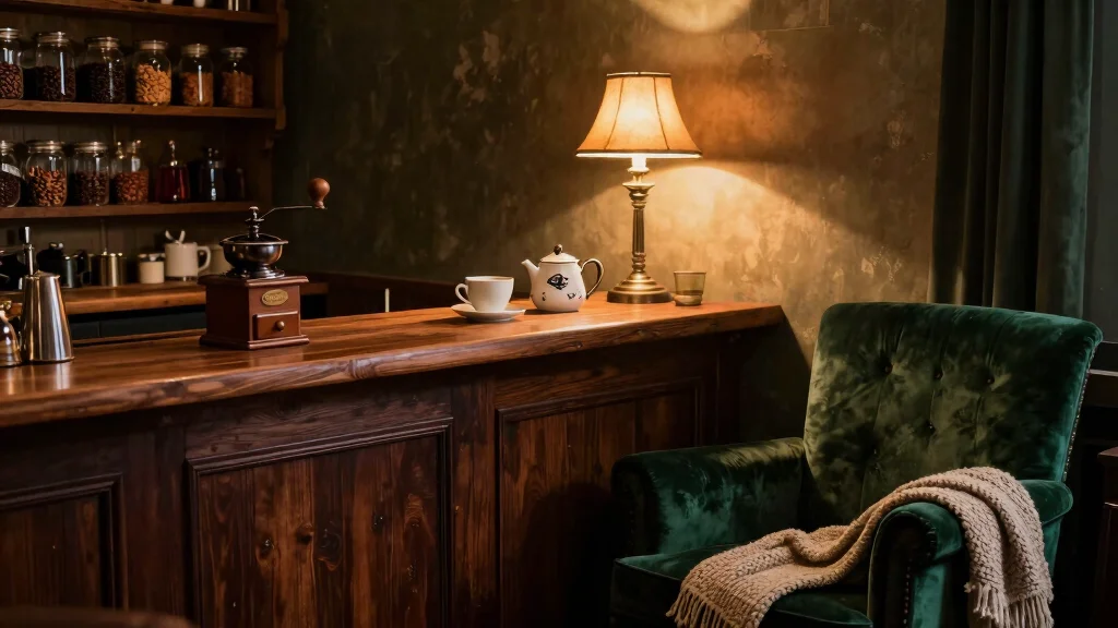 17 Moody Coffee Bar Ideas With Dark Cozy Aesthetic
