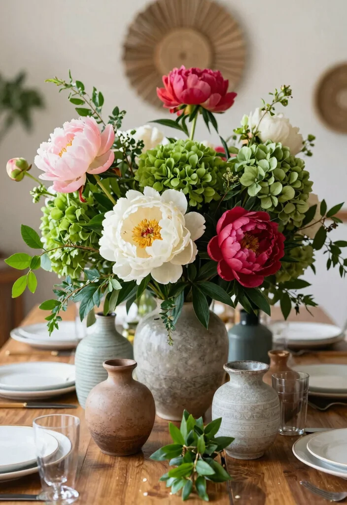 17 Pink Table Decor Ideas With Soft Feminine Charm 18 17 Pink Table Decor Ideas With Soft Feminine Charm - 8. Statement Floral Arrangements 1