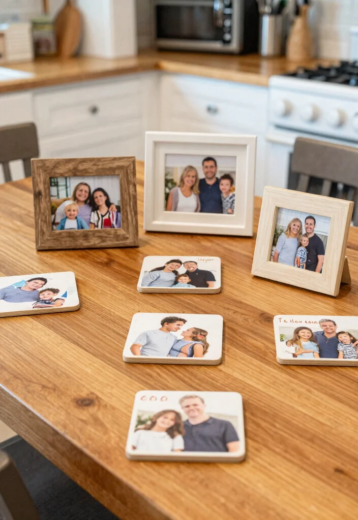 17 Simple Kitchen Table Decor Ideas That Feel Fresh - 14. Personalized Touches 1