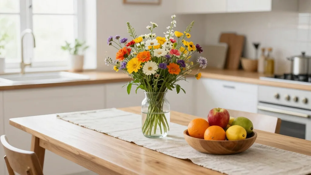 17 Simple Kitchen Table Decor Ideas That Feel Fresh