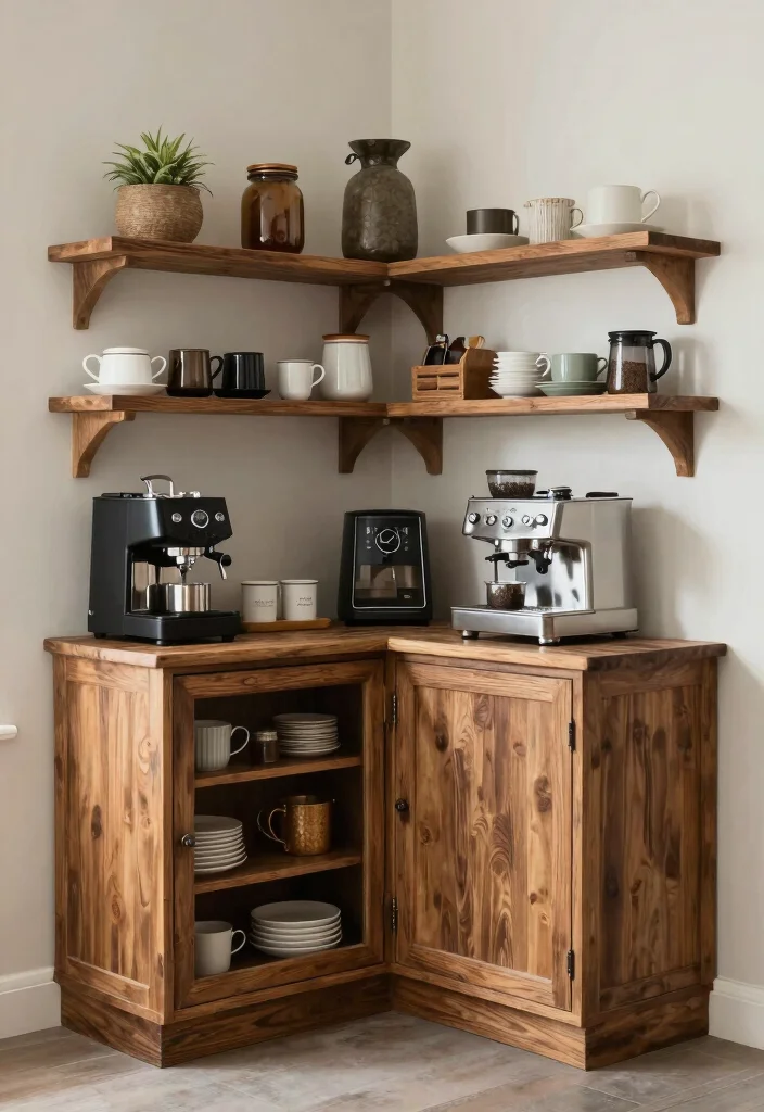 18 Corner Cabinet Coffee Bar Ideas That Use Every Nook - Conclusion 1