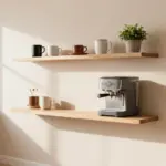 18 Floating Coffee Bar Ideas That Save Space Beautifully