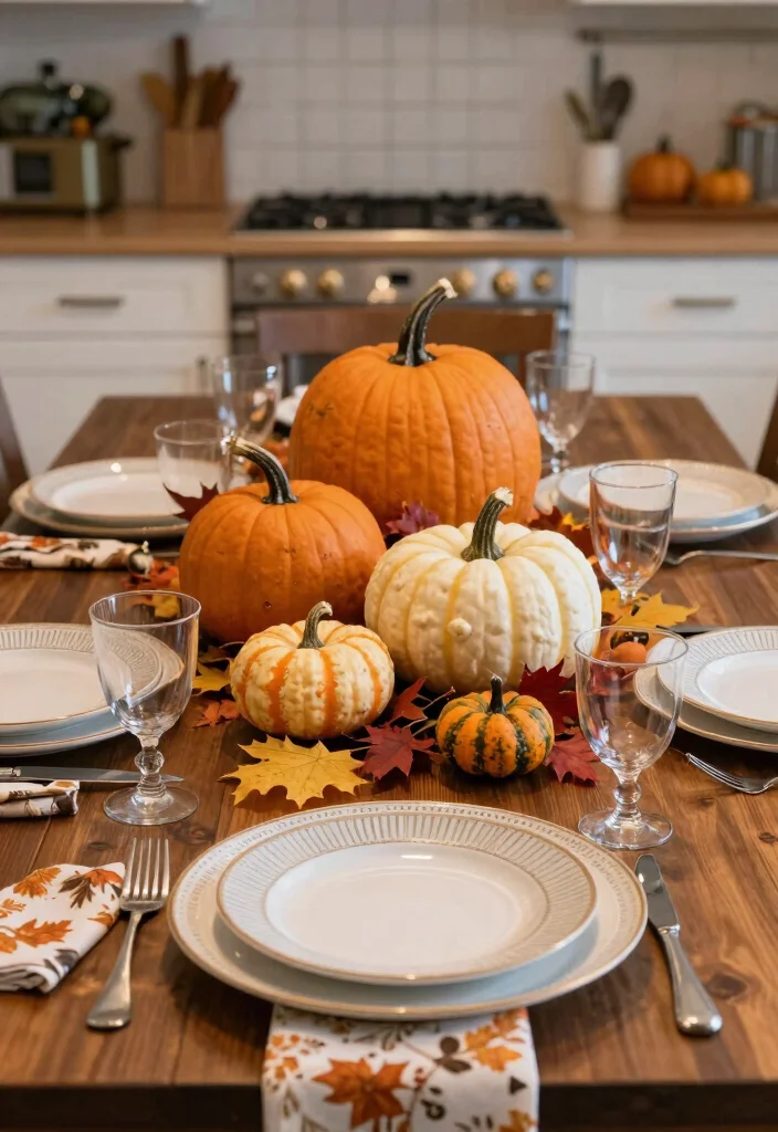 18 Kitchen Table Decor Centerpiece Ideas That Shine - 9. Themed Centerpieces 1