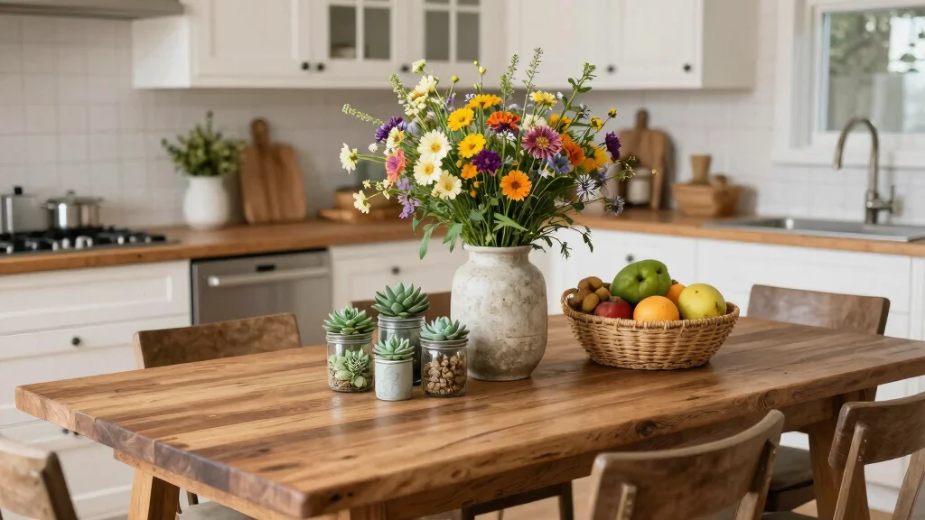 18 Kitchen Table Decor Centerpiece Ideas That Shine