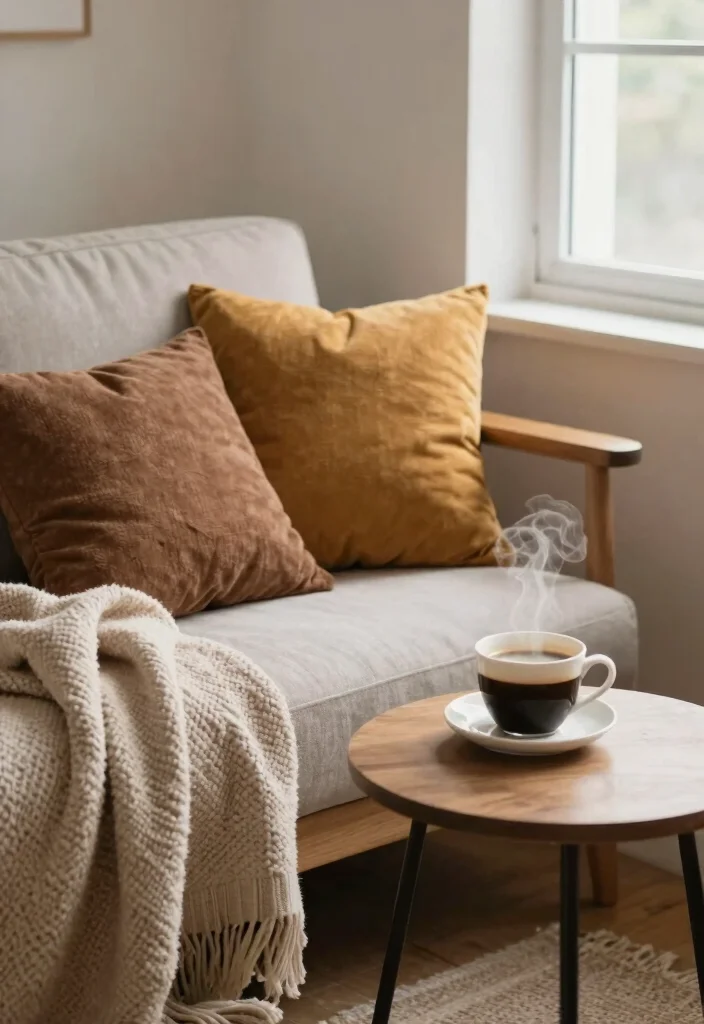 18 Mini Coffee Bar Ideas That Fit Anywhere - 18. Cozy Coffee Corner 1