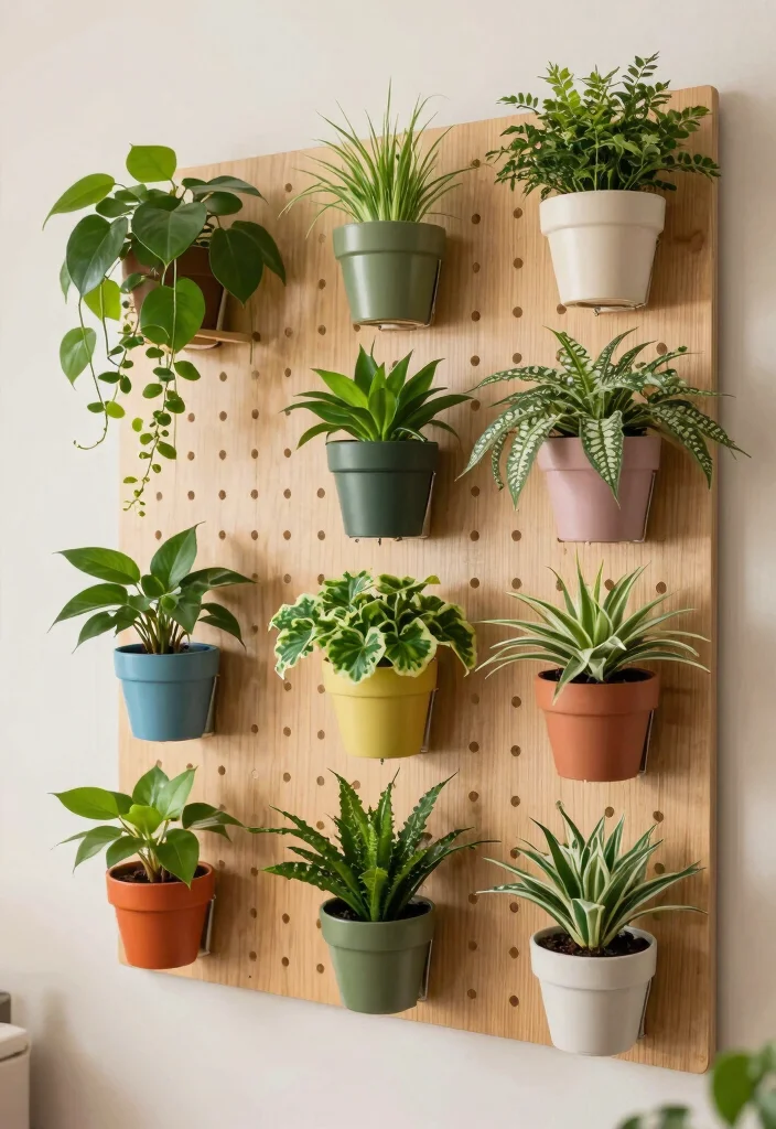 18 Money Plant Wall Decor Ideas That Brighten Any Room - 16. Interactive Plant Wall 1