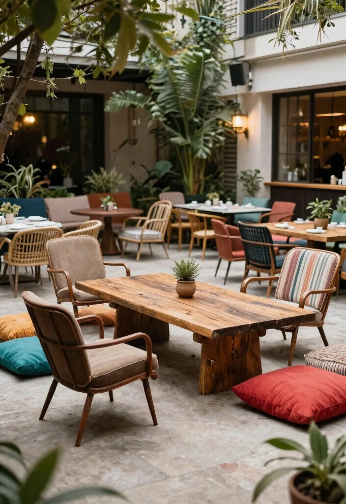 18 Outside Table Decor Ideas for Stylish Outdoor Dining - 14. Stylish Furniture Arrangements 1