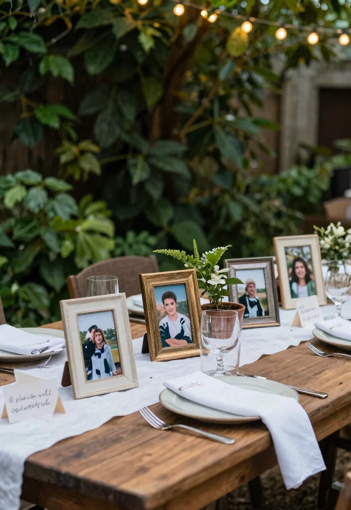 18 Outside Table Decor Ideas for Stylish Outdoor Dining - 8. Personal Touches 1