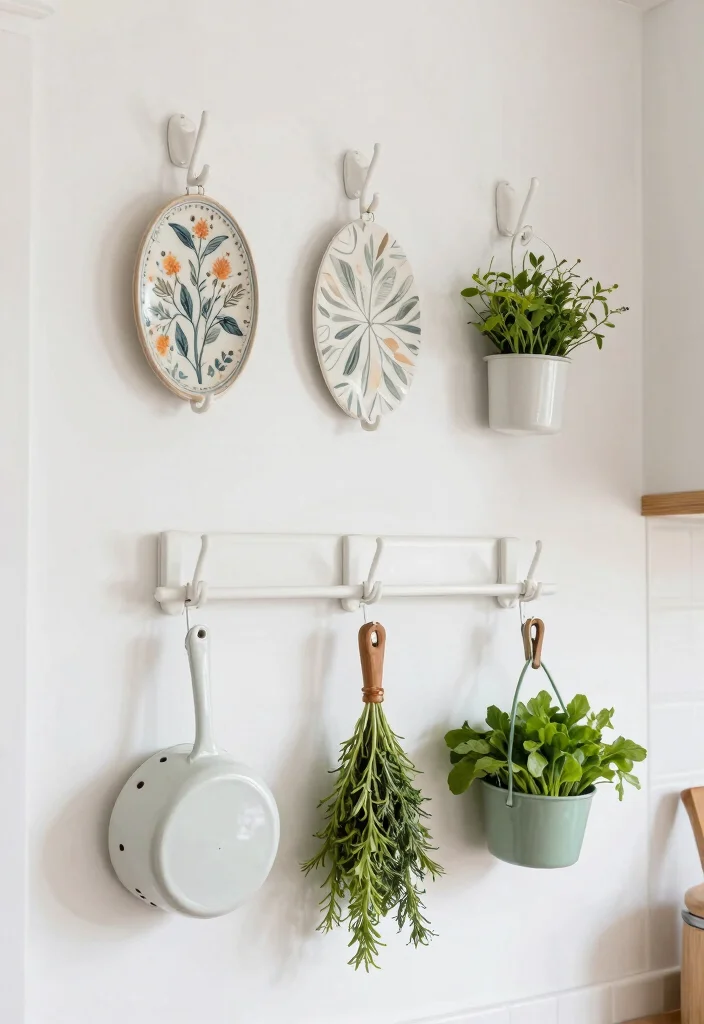 18 Small Kitchen Organization Ideas That Transform Tiny Spaces - 16. Smart Use of Hooks 1